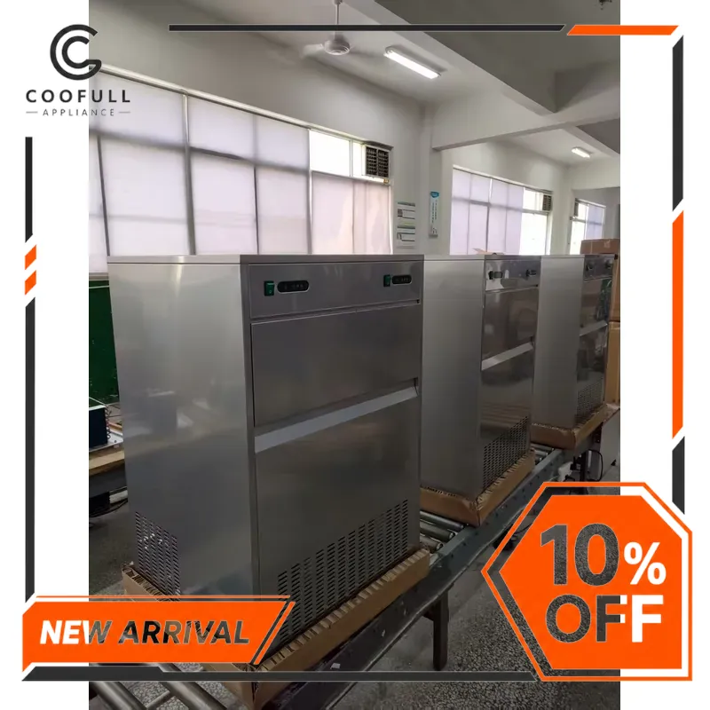 Máquina de Fazer Gelo Comercia - Commercial Ice Maker 100Kg avaliação e preço