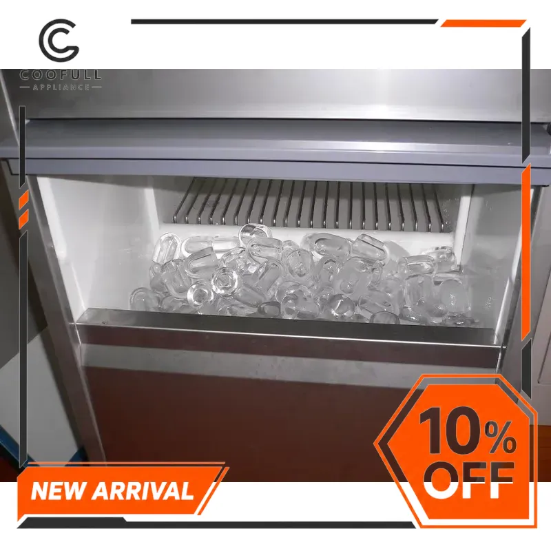 Máquina de Fazer Gelo Comercia - Commercial Ice Maker 100Kg avaliação e preço