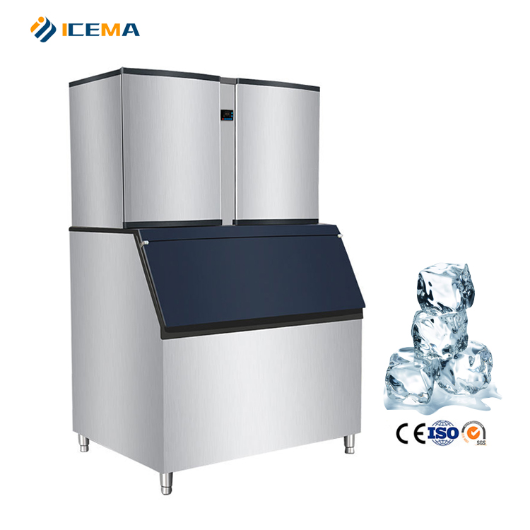 Máquina de Gelo Comercial Mini - Commercial Ice Maker 100Kg avaliação e preço