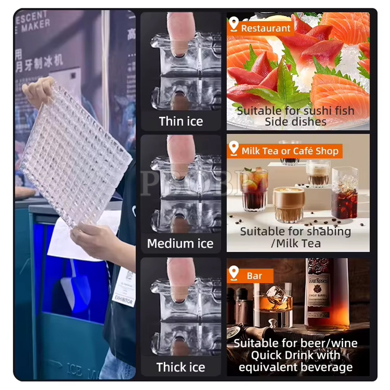 Máquina de Gelo Elétrica Comer - Commercial Ice Maker Air Cooled avaliação e preço