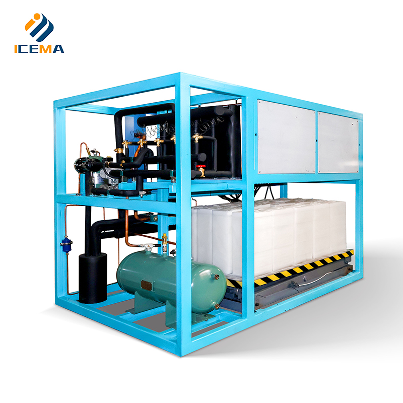 Máquina Industrial de Blocos d - Block Ice Machine 1 Ton avaliação e preço