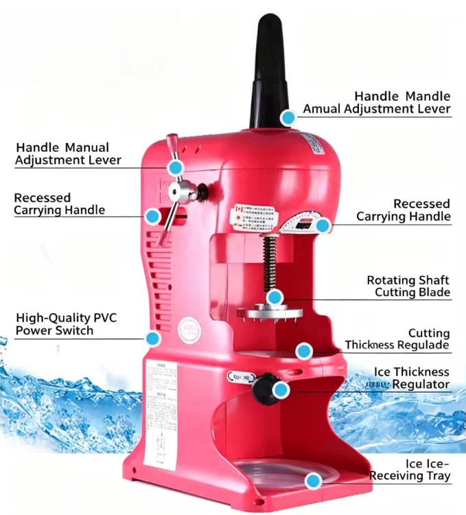 Trituradores e raspadores de g - Ice Crusher Machine Commercial avaliação e preço