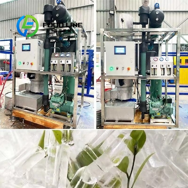 Cubo de gelo tubular personali - Commercial Ice Maker 100Kg avaliação e preço