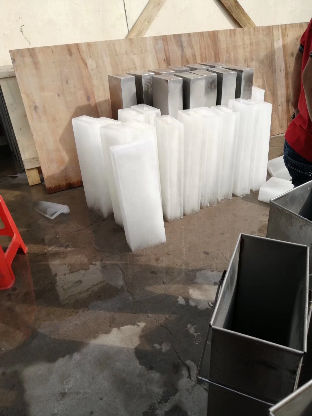 Máquina de Fazer Blocos de Gel - Block Ice Machine 1 Ton avaliação e preço