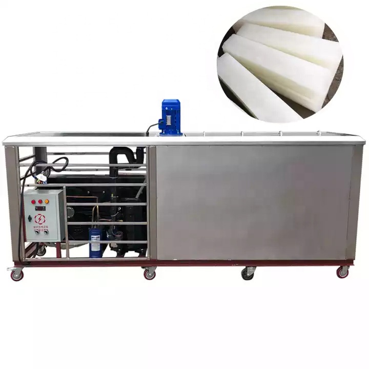 Máquina de Fazer Blocos de Gel - Block Ice Machine 1 Ton avaliação e preço