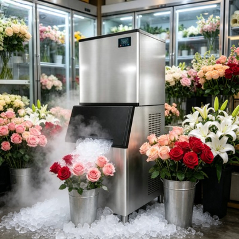 Máquina Industrial de Fazer Ge - Commercial Ice Maker Air Cooled avaliação e preço