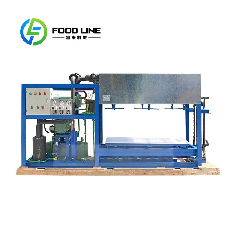 Máquina de gelo comercial de 1 - Block Ice Machine 1 Ton avaliação e preço