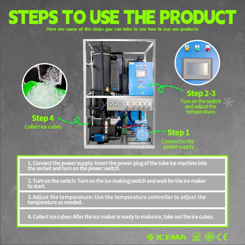 Máquina de Gelo em Tubo Sólido - Ice Tube Machine 500Kg avaliação e preço