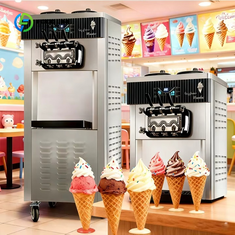 Máquina de Sorvete Soft Person - Countertop Ice Maker Commercial avaliação e preço