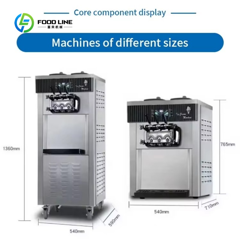 Máquina de Sorvete Soft Person - Countertop Ice Maker Commercial avaliação e preço
