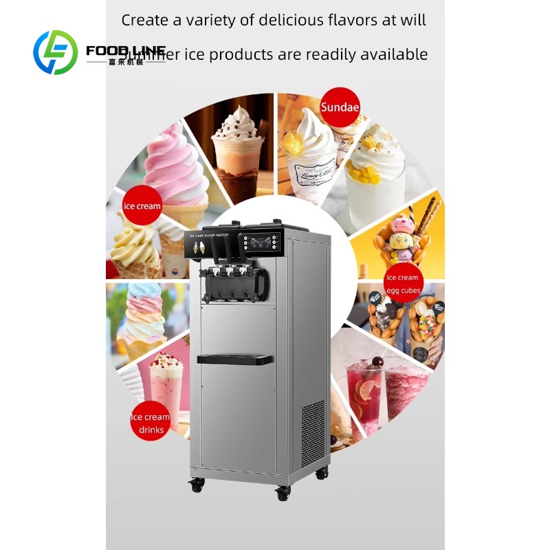Máquina de Sorvete Soft Person - Countertop Ice Maker Commercial avaliação e preço