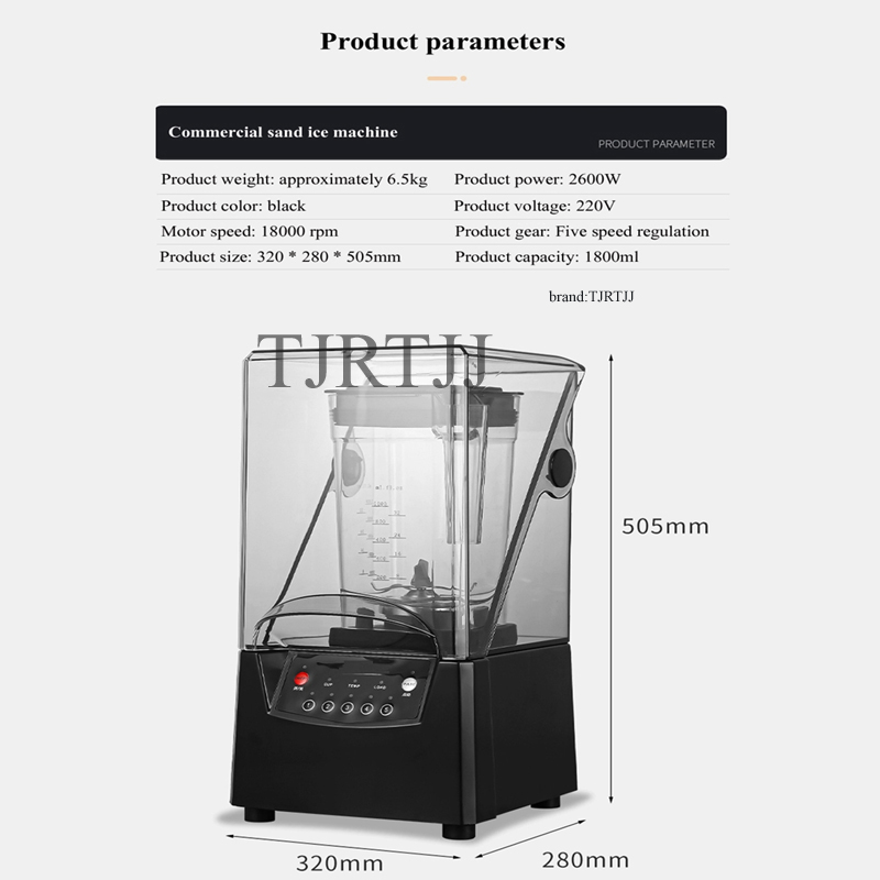 Liquidificador Comercial de 26 - Ice Crusher Machine Commercial avaliação e preço