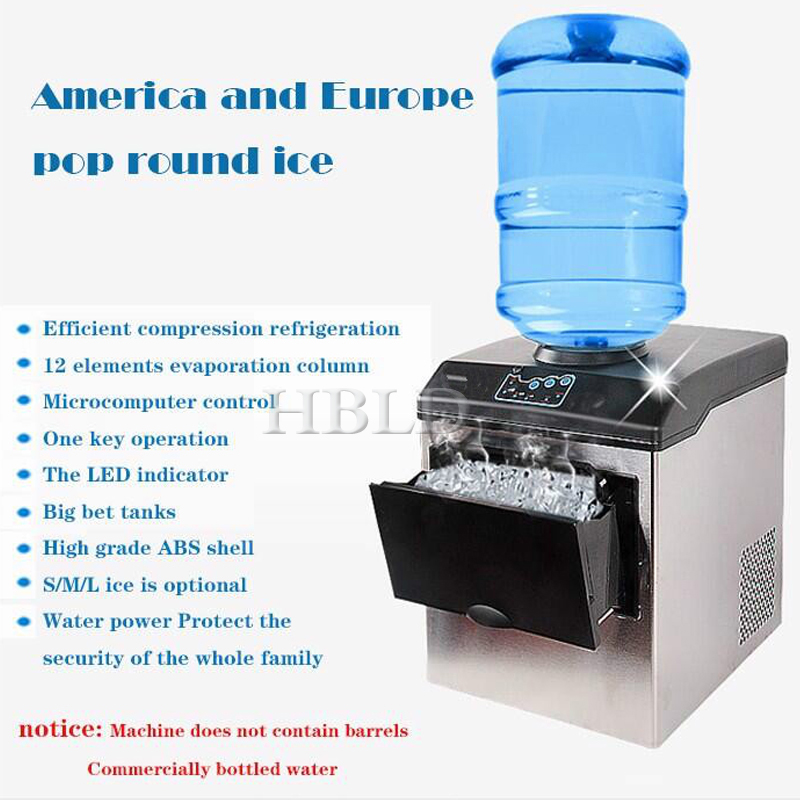 Máquina de Gelo Comercial HBLD - Ice Maker Machine 25Kg avaliação e preço