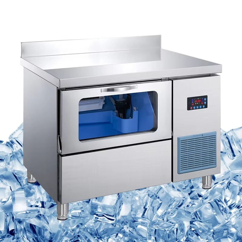 Máquina de Fazer Cubos de Gelo - Commercial Ice Maker 200Kg Cube avaliação e preço
