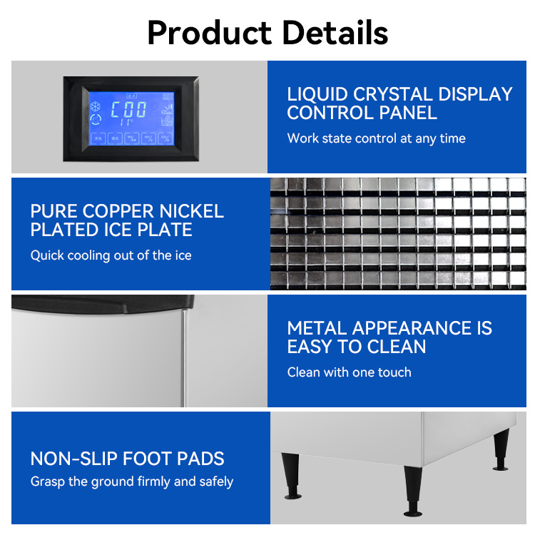 Máquina de fazer gelo comercia - Commercial Ice Maker 200Kg Cube avaliação e preço