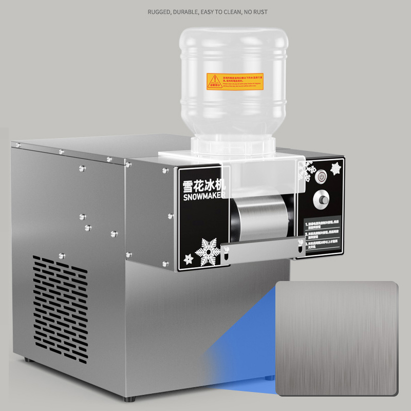 Triturador de gelo floco de ne - Ice Crusher Machine Commercial avaliação e preço