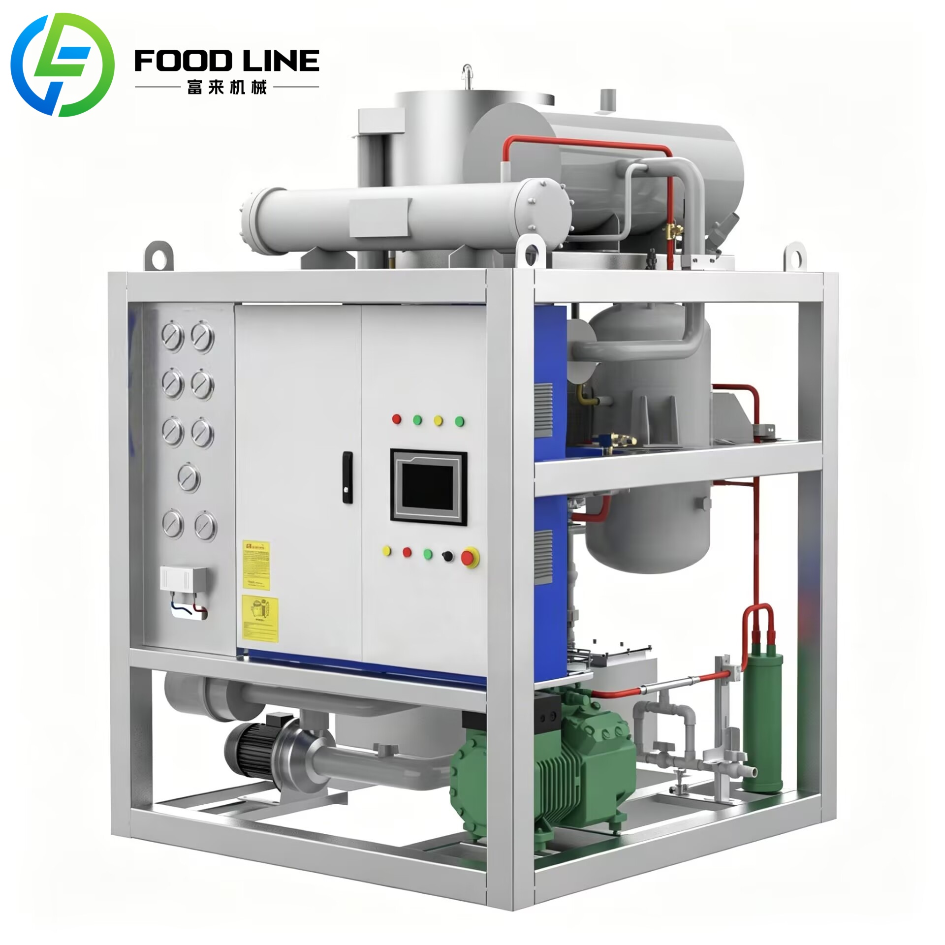 Máquina de Fazer Gelo em Tubo  - Ice Tube Machine 500Kg avaliação e preço