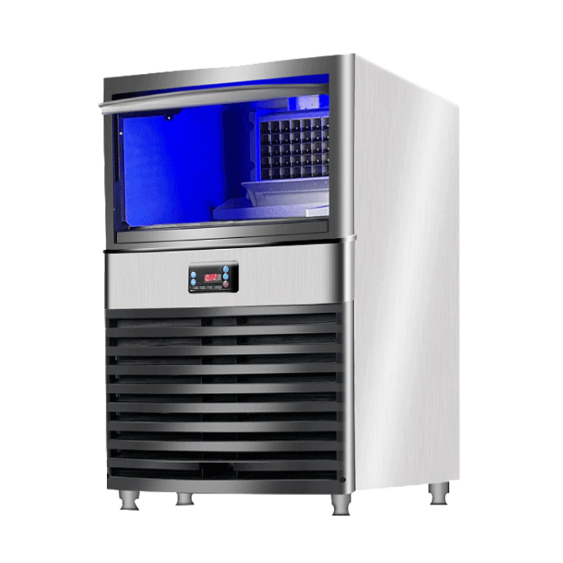 Máquina de fazer gelo 100kg, m - Commercial Ice Maker 100Kg avaliação e preço