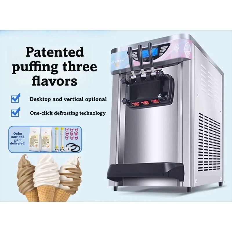 Máquina Comercial de Sorvete S - Countertop Ice Maker Commercial avaliação e preço