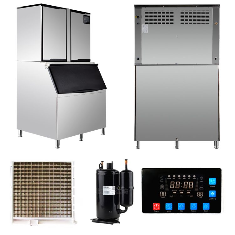 Máquina de Gelo em Cubos Comer - Commercial Ice Maker 100Kg avaliação e preço