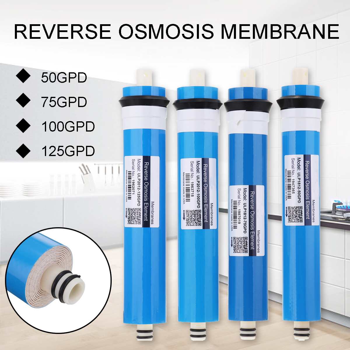 Casa cozinha osmose reversa ro - Ice Maker Water Filter avaliação e preço