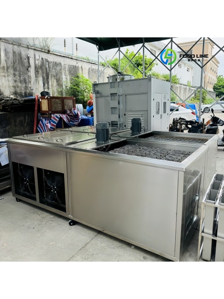 Máquina de Fazer Blocos de Gel - Block Ice Machine 1 Ton avaliação e preço