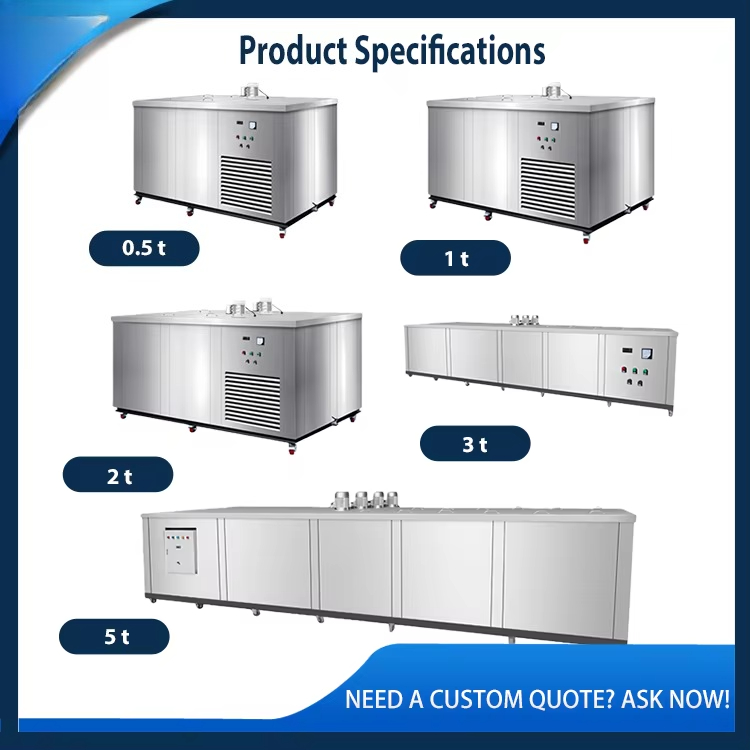 Máquina de Fazer Blocos de Gel - Block Ice Machine 1 Ton avaliação e preço